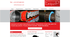 Desktop Screenshot of exquip.co.uk